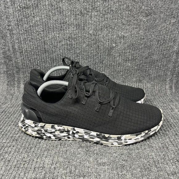 NOBULL Other - NOBULL Ripstop Runner Black White Granite Training Athletic Shoes Mens Size 11.5